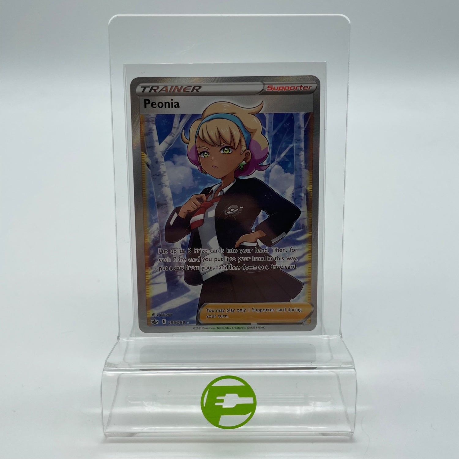 peonia pokemon card price Pokemon Chilling Reign Peonia #196