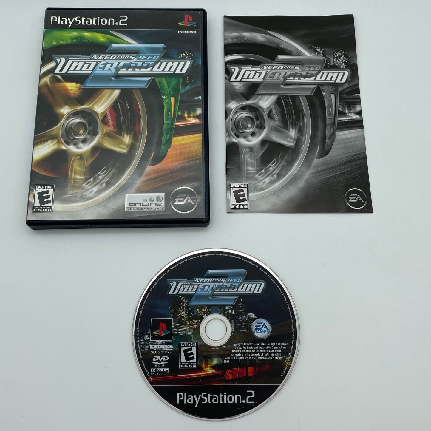 Need for Speed Underground 2 (Sony PlayStation 2 PS2, 2004)