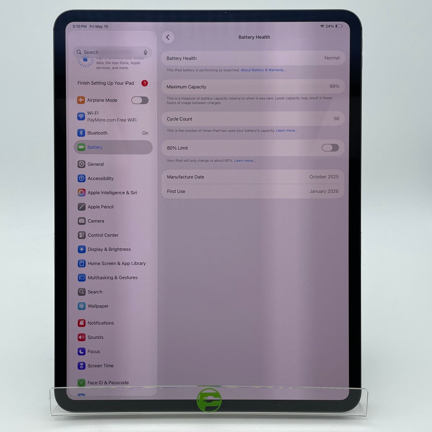 WiFi Only Apple iPad Pro 13" M5 256GB Space Black MDYJ4LL/A