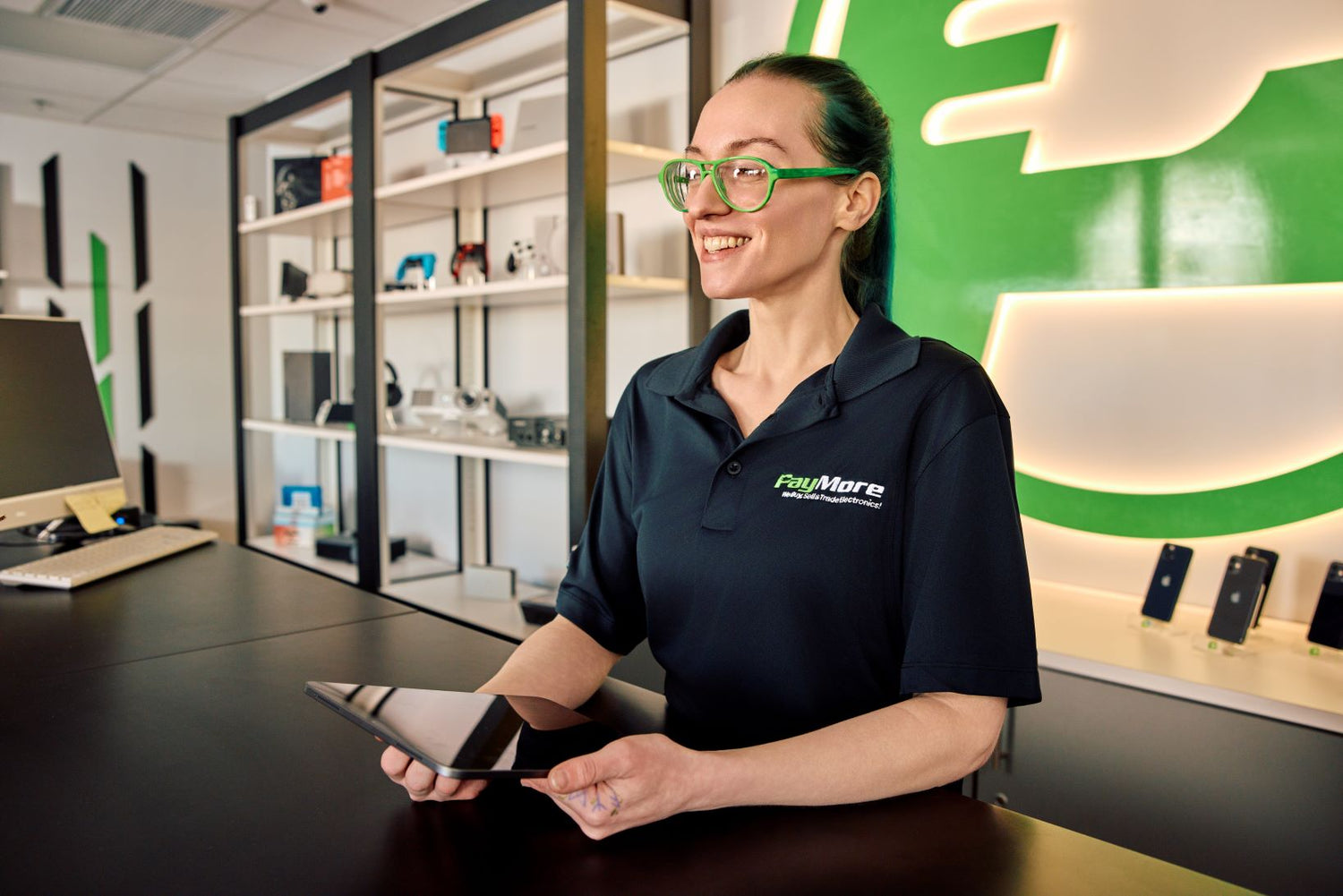 paymore employee smiling